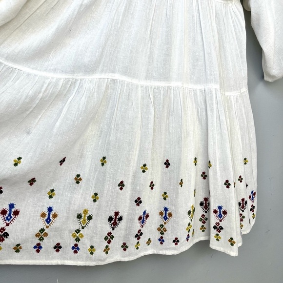 Free People Light It Up Embroidered Tunic Dress - Picture 6 of 14